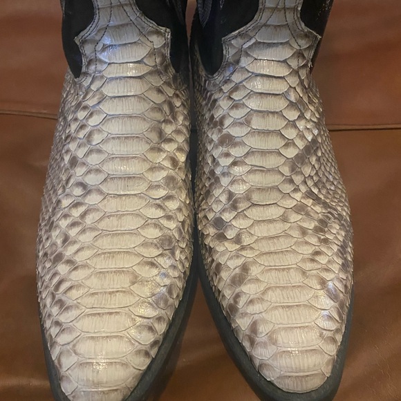 Laredo Key West Python Cowboy Boots 12D - Picture 7 of 12